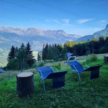 D'alpage Avec Vue Incroyable