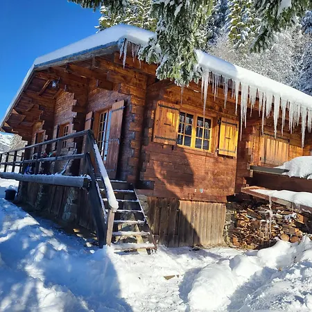 Chalet D'alpage Avec Vue Incroyable